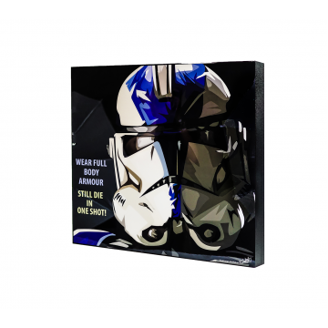 Popart - Blue Storm Trooper