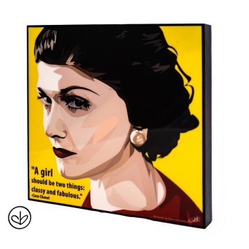 Popart - Coco Chanel