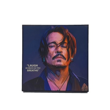 Johnny Depp Popart