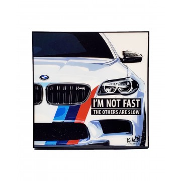 Popart - White BMW