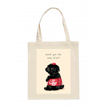 Soda Pug Tote bag